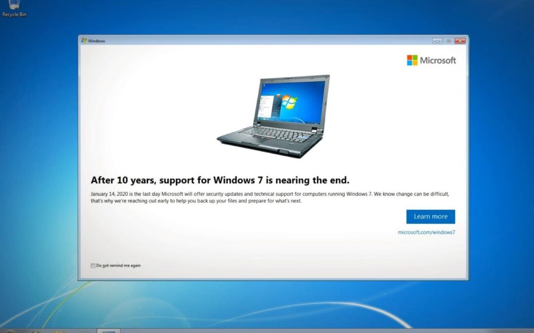 Are you ready for Windows 7 end of life?